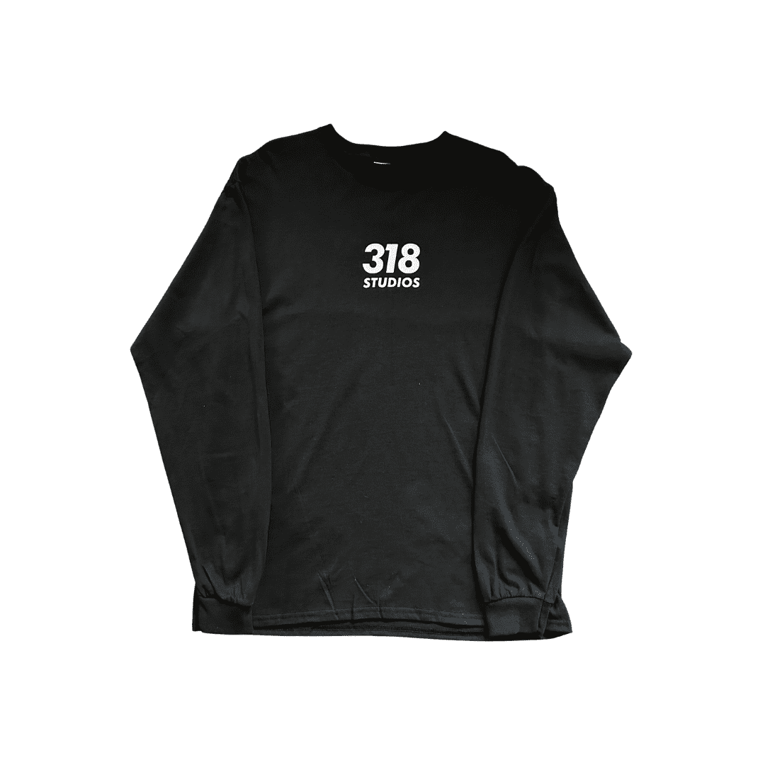 318studios Long Sleeve Black | 318studios.