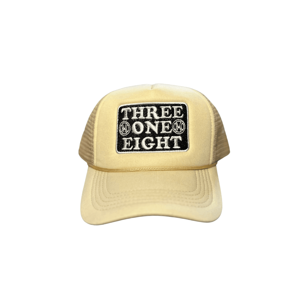 THREE ONE EIGHT CREME TRUCKER | 318studios - 318studios