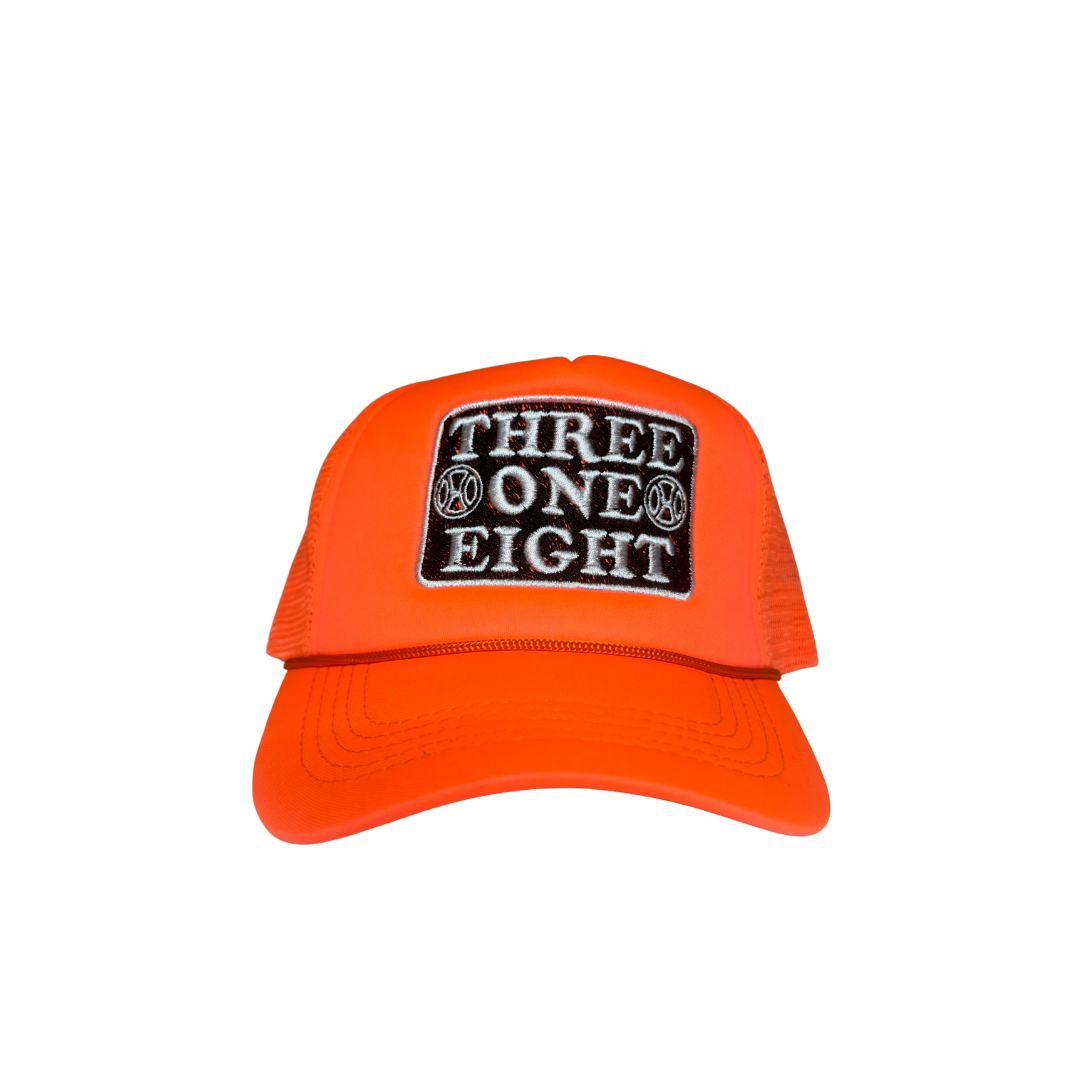 THREE ONE EIGHT ORANGE TRUCKER | 318studios - 318studios