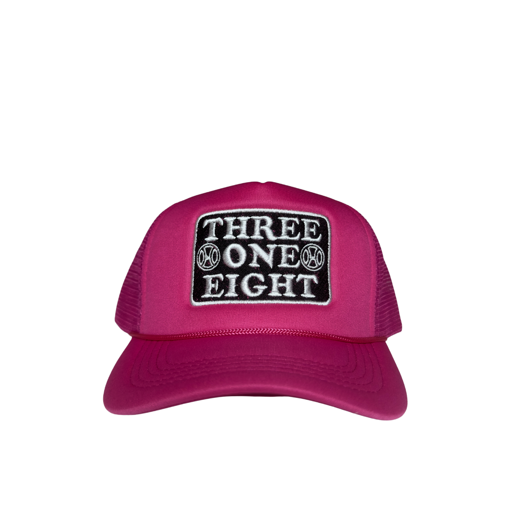 THREE ONE EIGHT PINK TRUCKER | 318studios - 318studios